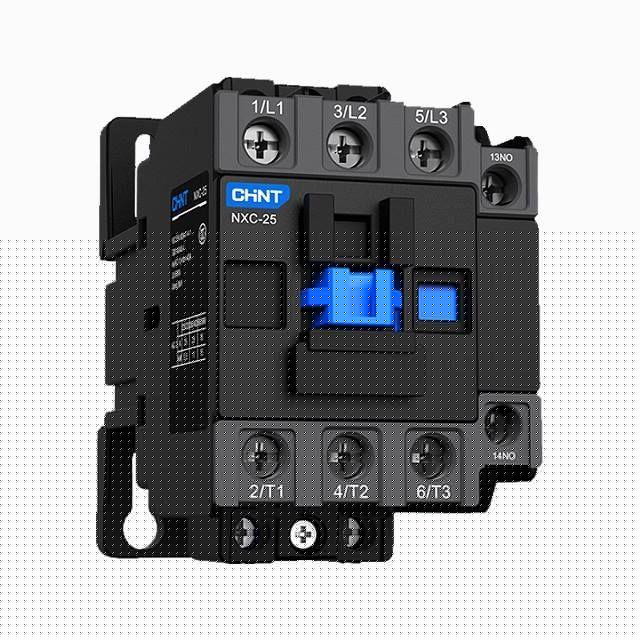Контактор NXC-25 25А кат. 220В AC 1НО+1НЗ AC-3 (R) CHINT 836851