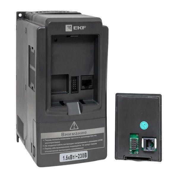 Преобразователь частоты 1.5/2.2кВт 1х230В VECTOR-100 PROxima EKF VT100-1R5-1B