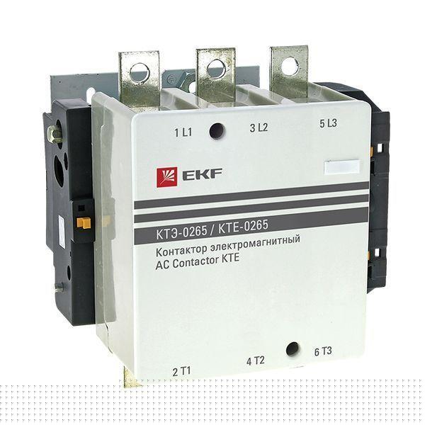 Контактор КТЭ 265А кат. 230В AC 1НО EKF ctr-b-265