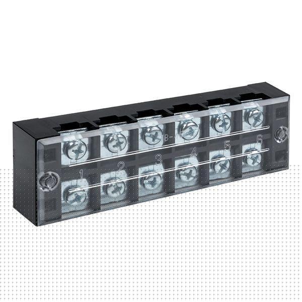 Терминал клеммный TB-4506 до 4.5кв.мм 45А 6 клеммных пар EKF tb-4506