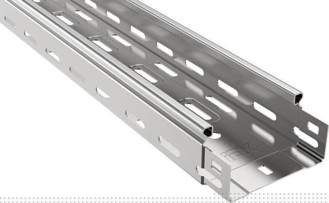 Лоток листовой перфорированный 100х50 L3000 сталь 0.5мм IEK CLP10-050-100-055-3