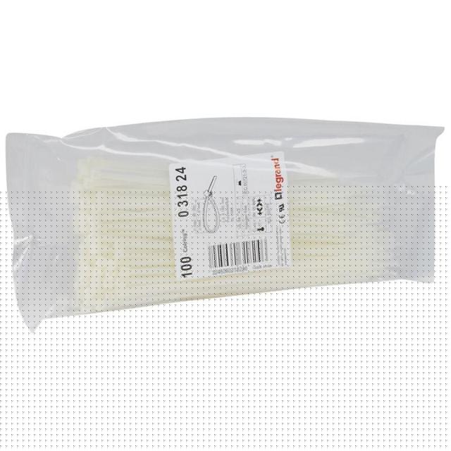 Хомут кабельный Colring 3.5х180 бесцвет. (уп.100шт) Leg 031824