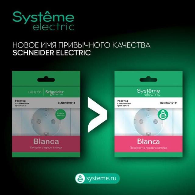 Розетка телефонная 1-м СП Blanca RJ11 беж. SE BLNIS011007