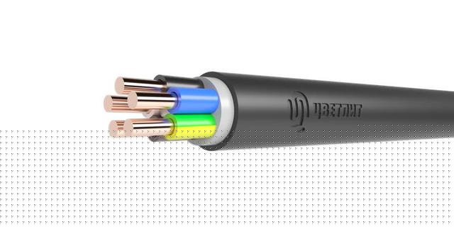 Кабель ППГнг(А)-HF 5х6 ОК (N PE) 0.66кВ (м) Цветлит 00-00140603