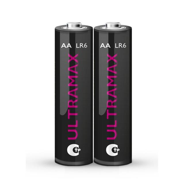 Элемент питания алкалиновый AA/LR6 1.5В Ultra Max LR6UM-B2 BL-2 (уп.2шт) ФАZА 5042995