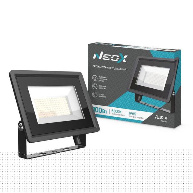 Прожектор светодиодный ДДО-8 100Вт 6500К IP65 10500лм 105лм/Вт 230В NEOX 4690612037097