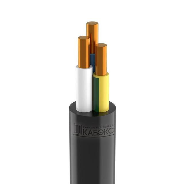 Кабель ППГнг(А)-HF 3х6 (N PE) 0.66кВ (м) Кабэкс ТХМ00132575