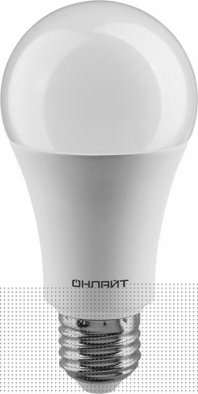 Лампа светодиодная 61 158 OLL-A60-20-230-4K-E27 20Вт грушевидная ОНЛАЙТ 61158