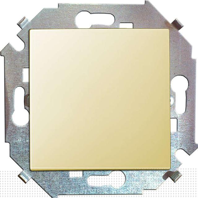 Переключатель проходной 1-кл. СП Simon 15 16А IP20 винтов. зажим механизм сл. кость Simon 1591201-031