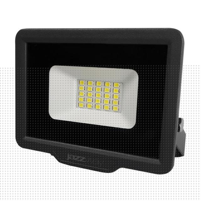 Прожектор светодиодный PFL-C3 20Вт 6500К IP65 ДО закален. прозр. стекло JazzWay 5023543A