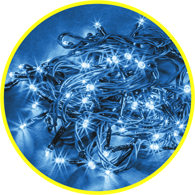 Гирлянда светодиодная 61 821 NGF-S01-200B-5-11.5m-230-C8-G-IP20 Navigator 61821