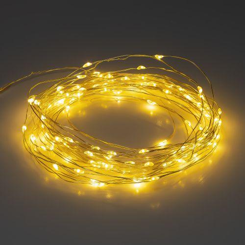 Гирлянда садовая "Нить" ERASF22-18 21.9м тепл. бел. на солнечной батарее Эра Б0053369